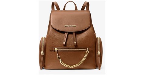 jet set leather backpack